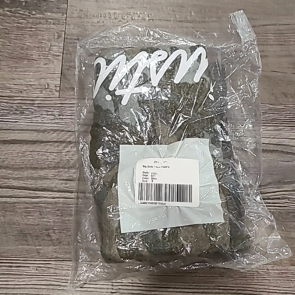 Justice Camo Hoodie Size 8